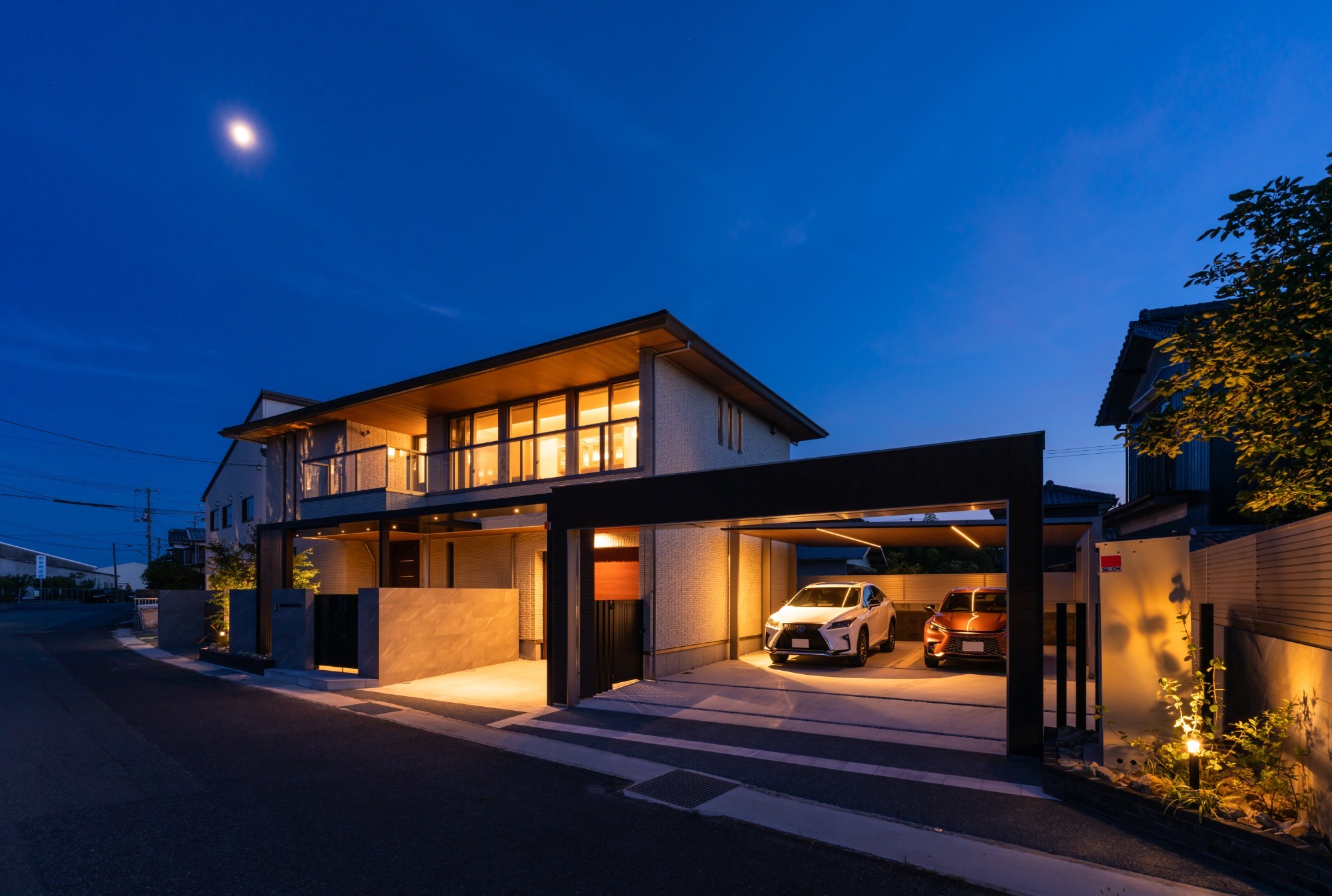 照明,ライティング,山口市,防府市,宇部市,外構