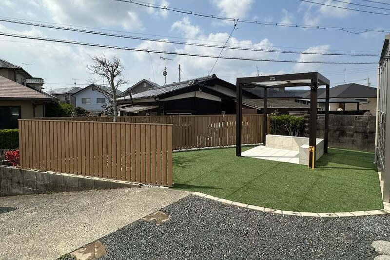 プラスG,LIXIL,ペット,庭,犬,屋根,